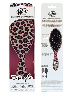 Wet Brush Original Detangler Safari Pink Leopard