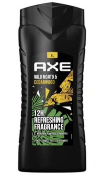 Axe Żel pod prysznic dla mężczyzn Wild  Mojito & Cedarwood 400 ml