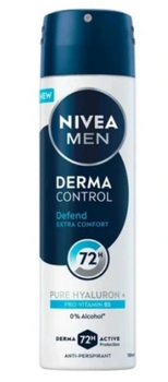 Nivea Men Derma Control Defend Extra Comfort Antyperspirant w sprayu 150 ml