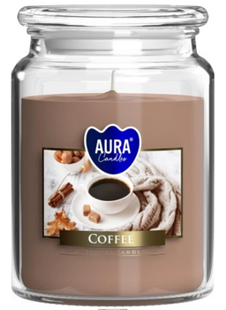 Bispol Duftkerze im Glas 500 g Kaffee