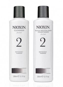 NIOXIN 2 Zestaw Duo 2x 300ml Szampon+Odżywka