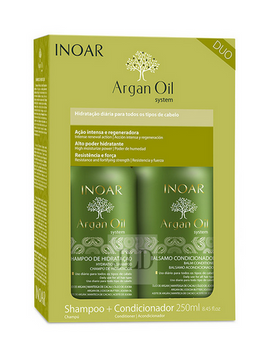 INOAR DUO Argan Oil Shampoo 250 ml + Conditioner 250 ml