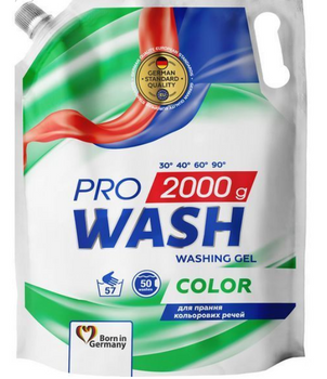 Pro Wash Color Wash Gel Doypack 2000 g