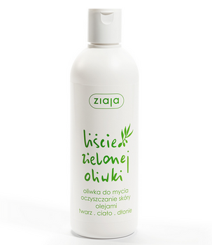 Ziaja Olio Detergente Foglie di Olivo Verde Detersione della pelle con oli Viso-Corpo-Mani 270ml