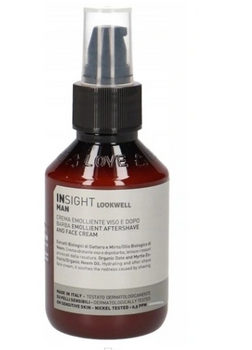 Insight Man Emollient Aftershave &amp; Cream Face Aftershave cream is dedicated to sensitive skin 100 ml