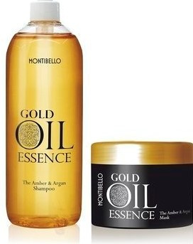 Montibello Gold Oil Shampoo 1000ml + Mask 500ml