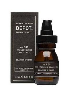 Deposito n. 505 Olio da Barba Pelle e Legno 30 ml