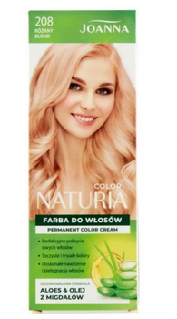 Joanna Naturia Color Farba do włosów Różany Blond 208