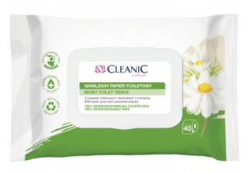 Cleanic feuchtes Papier 40 Stück