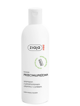 Ziaja Med Anti-Dandruff Treatment Shampoo with olamine piroctonate and zinc 300 ml