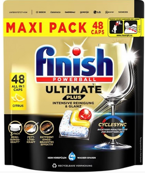 Finish Quantum Ultimate Plus Lemon 48 buc