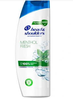 Head &amp; Shoulders Shampoo Menthol Fresh 330 ml