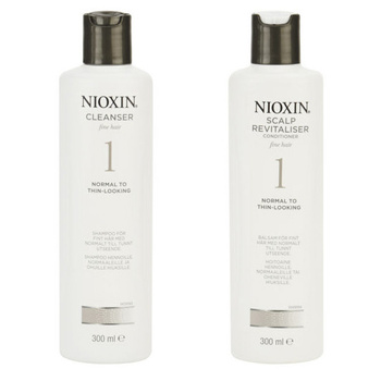 NIOXIN 1 Duo Set 2x300ml Shampoo + Balsamo