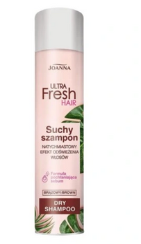 Joanna Ultra Fresh Hair Dry Shampoo BROWN 200 ml