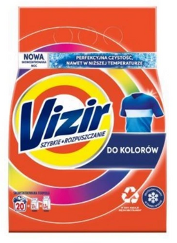 Vizir Alpine Fresh Color pulbere 1.1 kg 20 de spălări