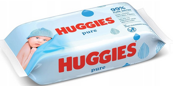 Huggies Pure Chusteczki nawilżane dla dzieci 60 szt.