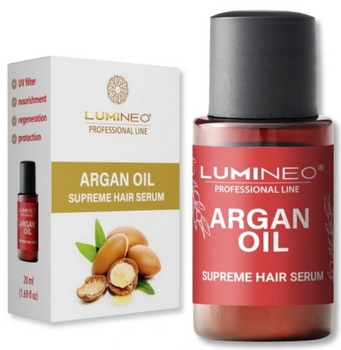 Ser de păr Lumineo cu ulei de argan 20 ml