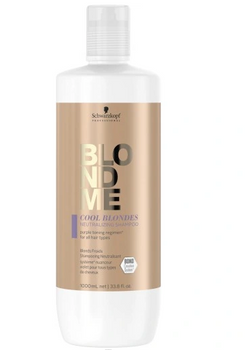 Schwarzkopf Blondme Cool Lila Shampoo 1000 ml