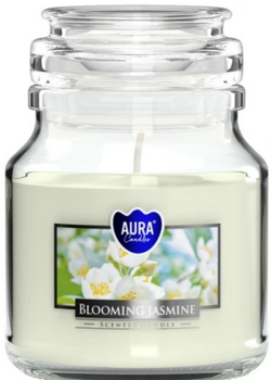 Bispol 120g Jasminblüten-Duftkerze im Glas