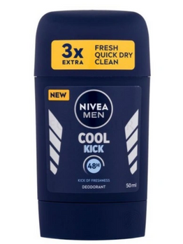 Nivea Men Cool Kick Antiperspirant stick for men 50 ml