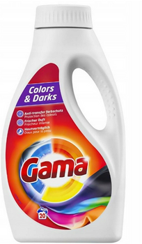 Gama Żel do prania kolorów i ciemnych 1 L