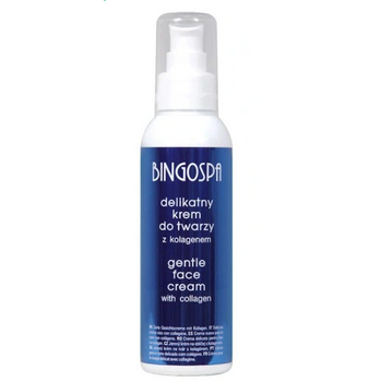 BingoSpa Cremă delicată de față cu colagen 135 g