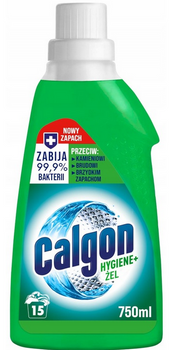 Calgon Żel do pralki odkamieniacz czyszczenia antybakteryjny Hygiene+ 750 ml