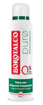 Borotalco Puro Antitranspirant Spray 0% Aluminium 150 ml
