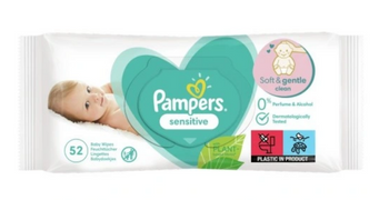 Pampers Sensitive Feuchttücher 52 Stück