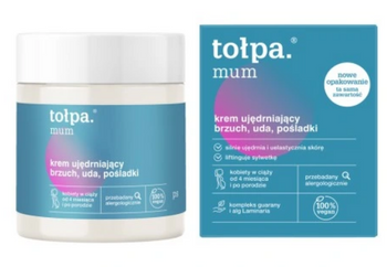 Tołpa Mum Krem ujędrniający brzuch, uda, pośladki 250 ml