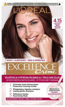 L'Oreal Paris Excellence Creme Hair Colour 4.15 Frosty Brown