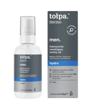 Tolpa Dermo Men Gel facial hidratant pentru bărbați 75 ml
