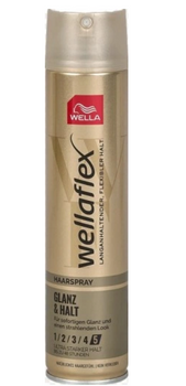Wellaflex Glanz &amp; Halt Extra Strength Haarspray 250 ml