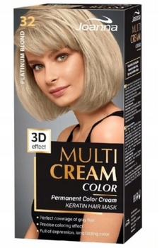 Joanna Multi Cream Color Hair dye Platinum Blonde 32