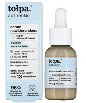 Tolpa Ser hidratant autentic pentru piele 30 ml