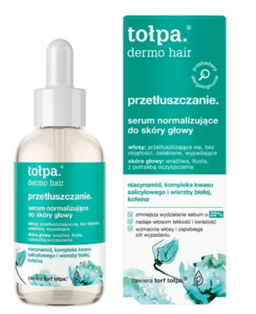 Ser de păr Tolpa Dermo pentru normalizarea scalpului. 75 ml