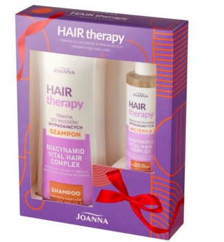 Joanna Hair Therapy Hair Therapy SET Prezentowy Szampon 300 ml i Wcierka 100 ml