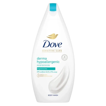 Dove Derma Hypoallergenic Shower Gel 450 ml