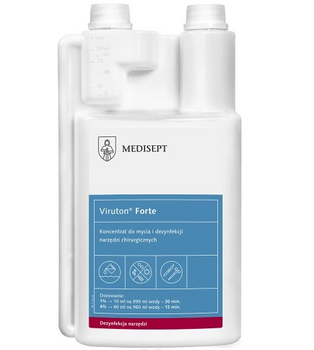 Medisept Concentrate for cleaning and disinfecting surgical instruments Viruton Forte 1L