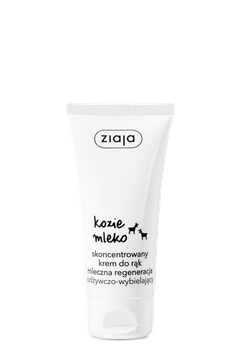 Ziaja Ziegenmilchkonzentrierte Handcreme, nährende und aufhellende milchige Regeneration, 50 ml