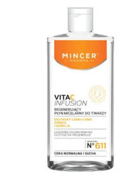 Mincer Pharma Vita-C Regenerierende Mizellenflüssigkeit für das Gesicht 500 ml