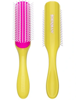 Denman D3 Honolulu Yellow 7 Row Hair Brush