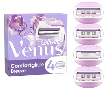Gillette Venus Comfortglide Breeze Cartridge 4 pcs