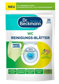 Dr.Beckmann Magic Citrus toilet cleaning wipes 20 sts