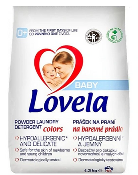 Lovela Baby Powder for washing colored fabrics 1.3 kg