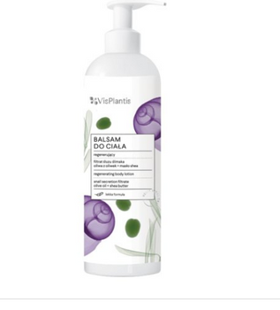 Vis Plantis Regenerating body lotion with snail slime filtrate 400ml