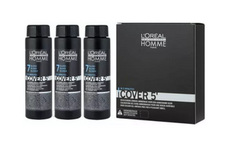 Loreal Homme Cover 5 tonisierende Haarfarbe 7 Blond 3x50 ml