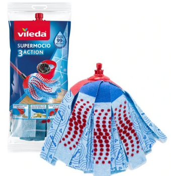 Reîncărcare mop Vileda SuperMocio Velour 3Action