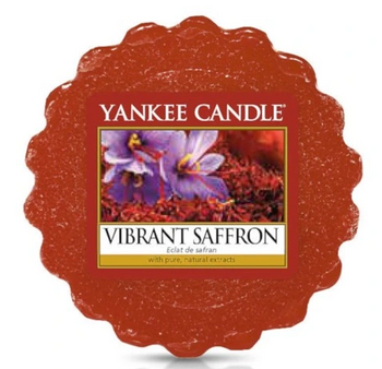 Yankee Candle Cera Vibrante allo Zafferano 22 g