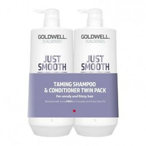 Goldwell DLS Just Smooth Shampoo + Balsamo. DUO2x1000ml